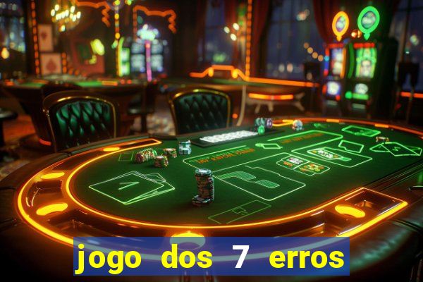 jogo dos 7 erros para manipuladores de alimentos